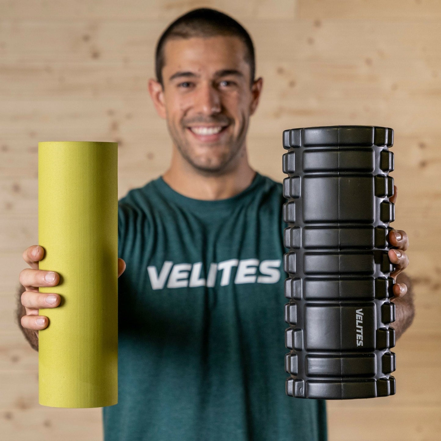 FOAM ROLLER DOBLE - RODILLO DE MASAJE